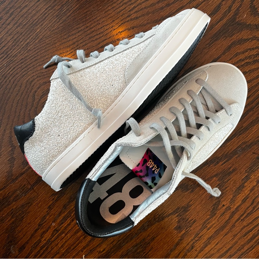 P448 John Glitter Pearl Shoes